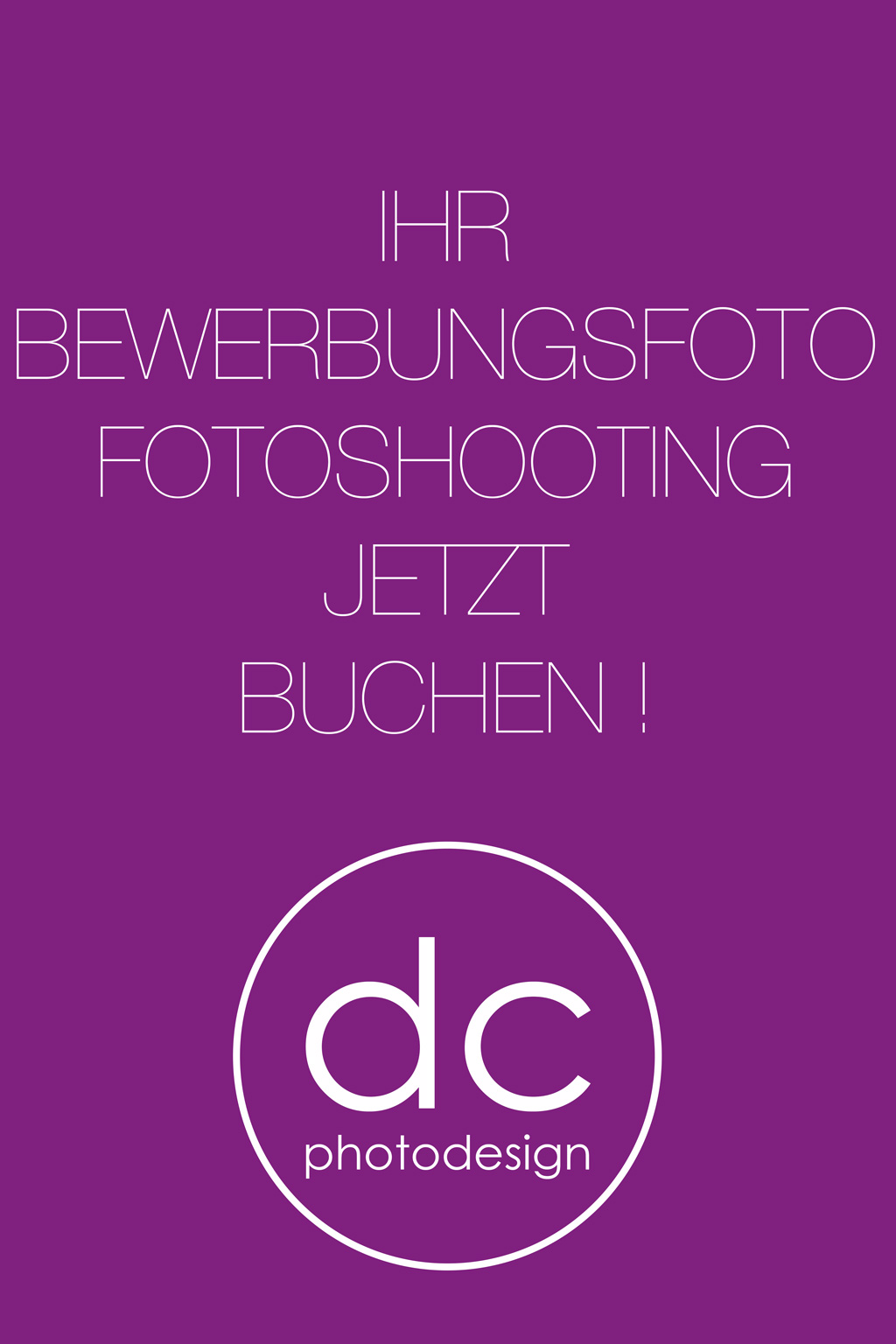 Ihr Bewerbungsfoto Fotoshooting buchen im Fotostudio Hanau - dc photodesign